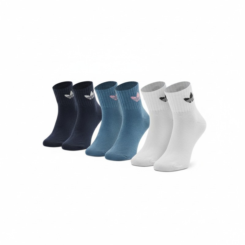 Adidas Trefoil Kids Ankle Socks Multi