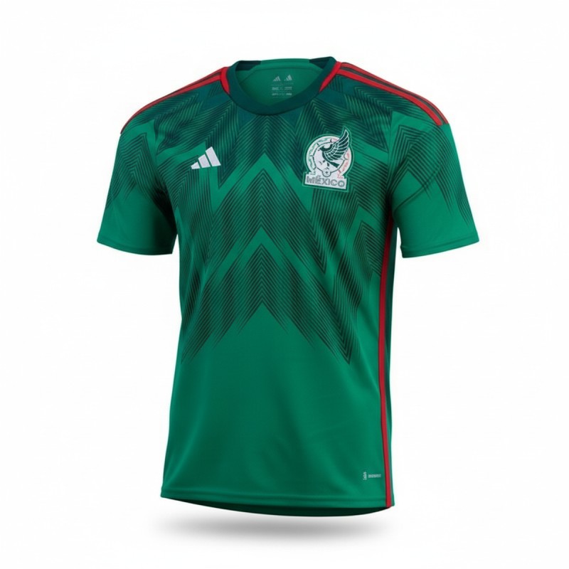 Adidas Mexico Football Home Jersey Green