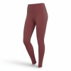 Adidas High Waisted Leggings Burgundy