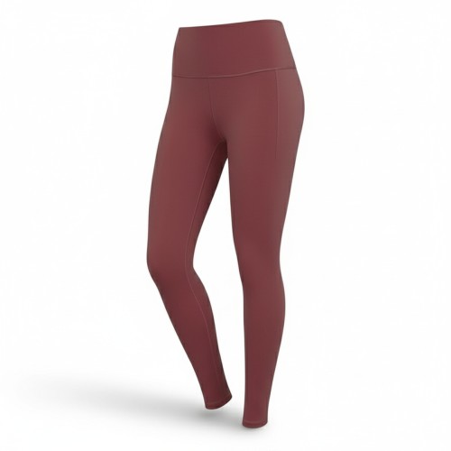 Adidas High Waisted Leggings Burgundy