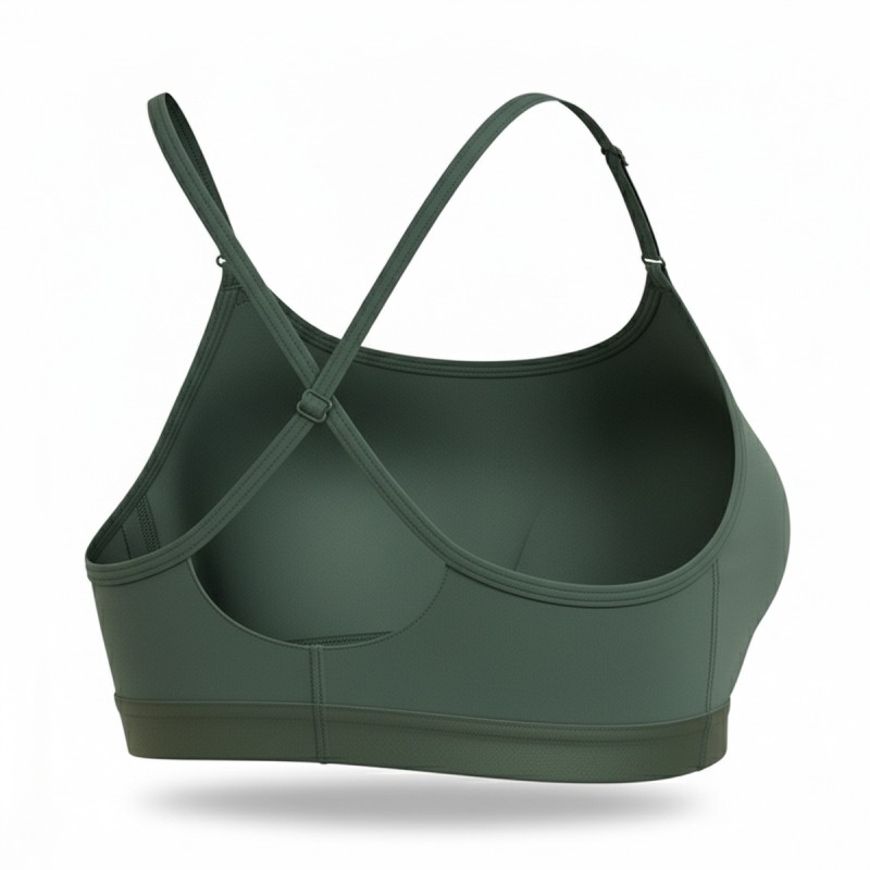 Adidas AeroReact Performance Sports Bra Grey Adidas AeroReact Performance Sports Bra Grey