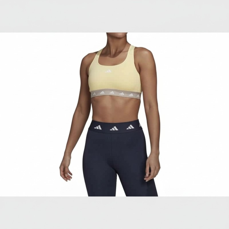 Adidas PWR MS TF Sports Bra Yellow Green