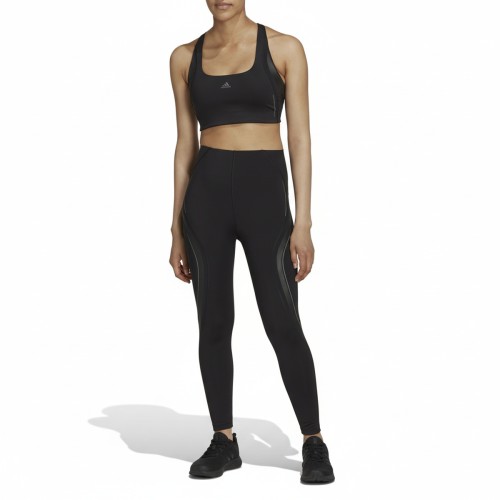 Adidas Black Sports Bra Leggings Set