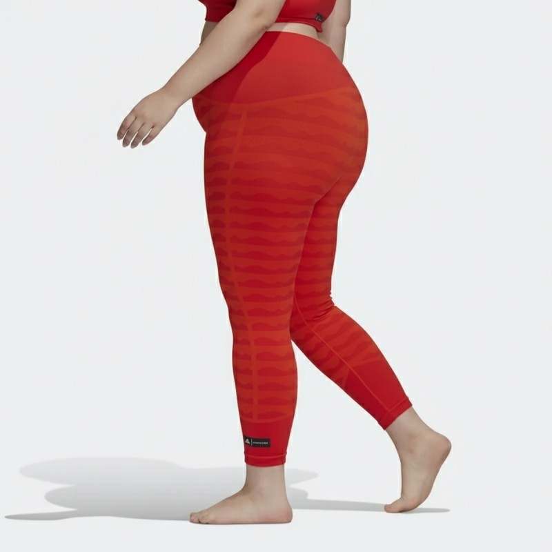 Adidas Performance High Waist Leggings Orange