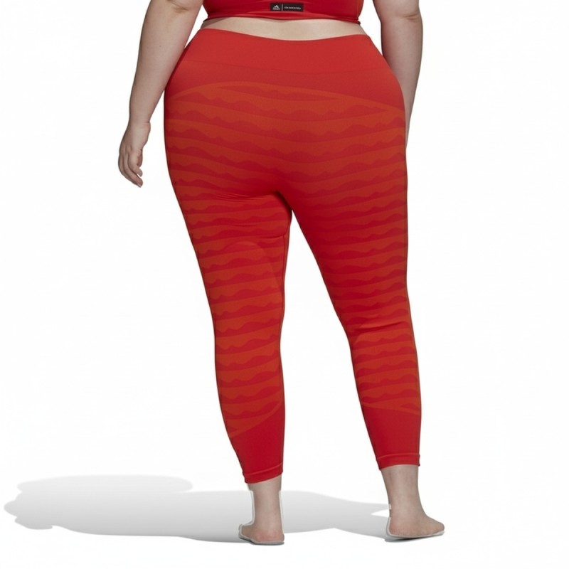 Adidas Performance High Waist Leggings Orange
