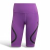 Adidas Stella McCartney High-Waist Bike Shorts Purple