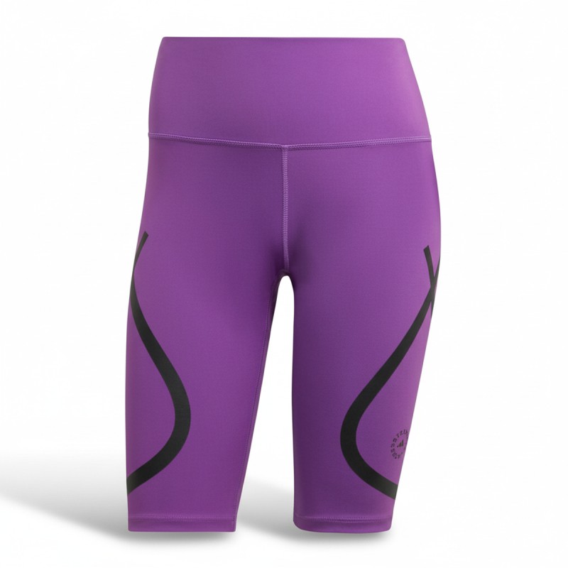 Adidas Stella McCartney High-Waist Bike Shorts Purple