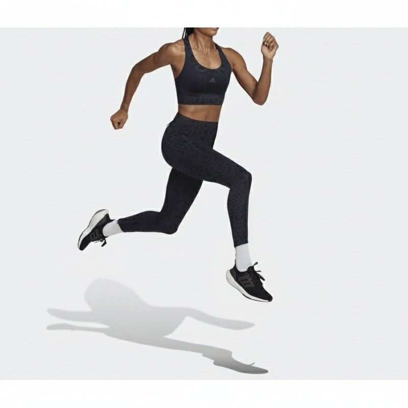 Adidas Fast Performance Leggings Blue Black