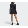 Adidas Geometric Camo Quarter-Zip Dress Black