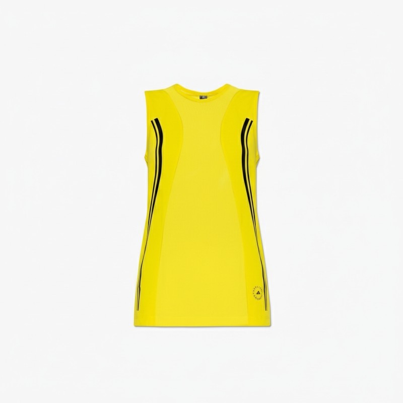 Adidas Sleeveless Athletic Tank Top Yellow