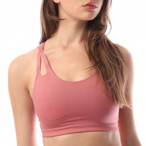 Adidas Cutout Racerback Sports Bra Red