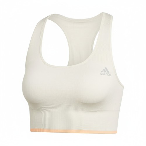 Adidas Merino Racerback Sports Bra Silver