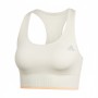 Adidas Merino Racerback Sports Bra Silver