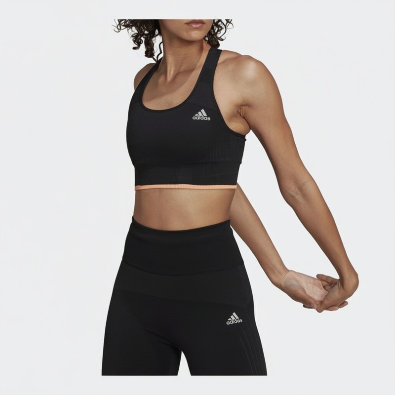 Adidas Run Merino Sports Bra Black
