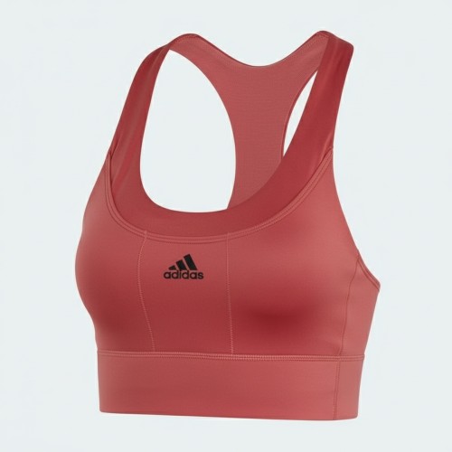 Adidas Racerback Sports Bra Red