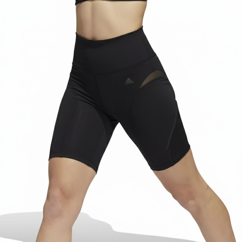Adidas Black High Waisted Cycling Shorts