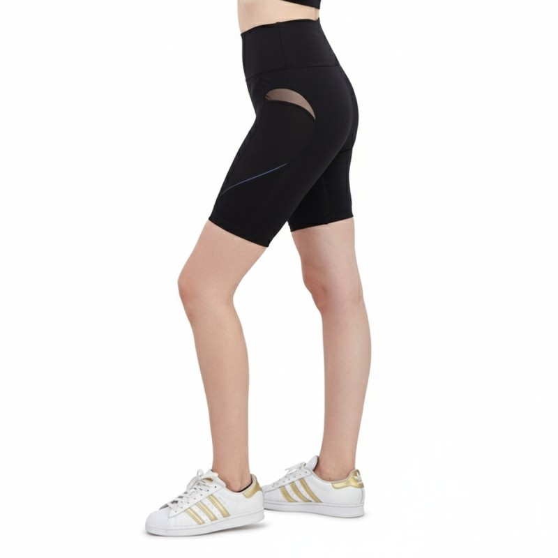 Adidas Black High Waisted Cycling Shorts