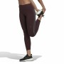 Adidas Women's Three-Stripes Performance Leggings Brown