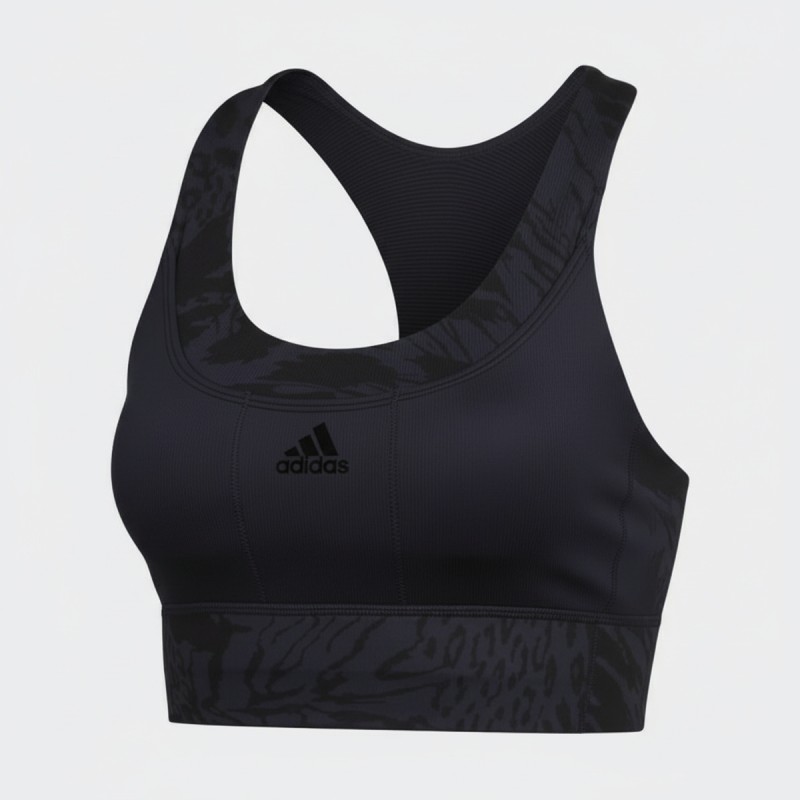 Adidas Racerback Sports Bra Black