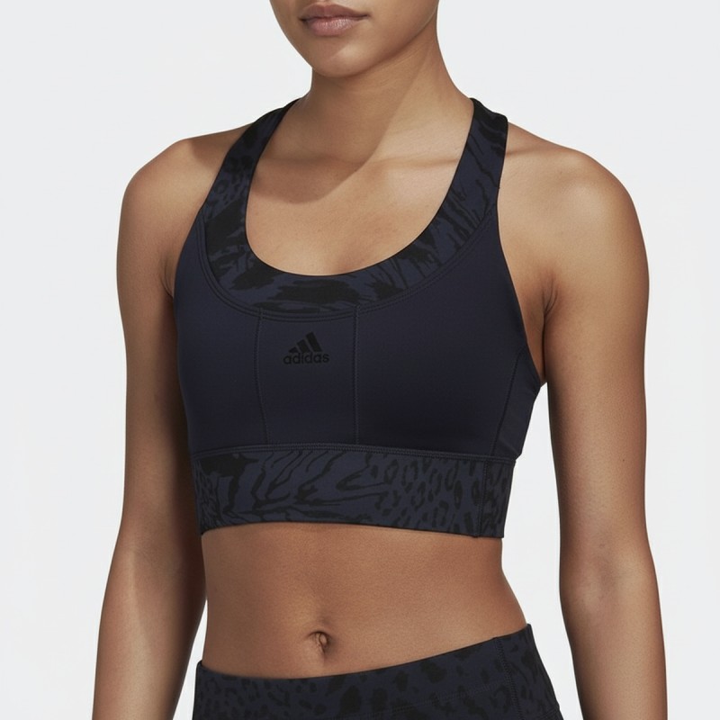 Adidas Racerback Sports Bra Black