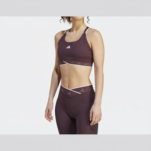 Adidas PWI Training Sports Bra Brown