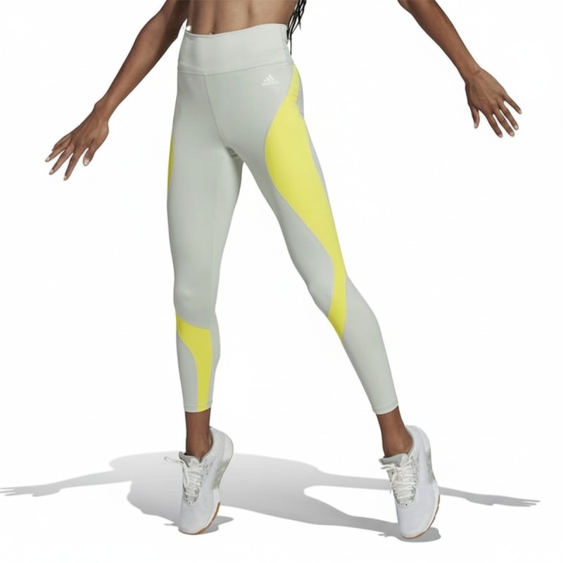 Adidas TE HIT High-Rise Performance Leggings Green