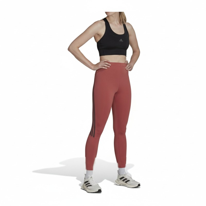 Adidas Three Stripes Performance Leggings Red