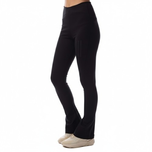Adidas High-Waisted Boot-Cut Leggings Black