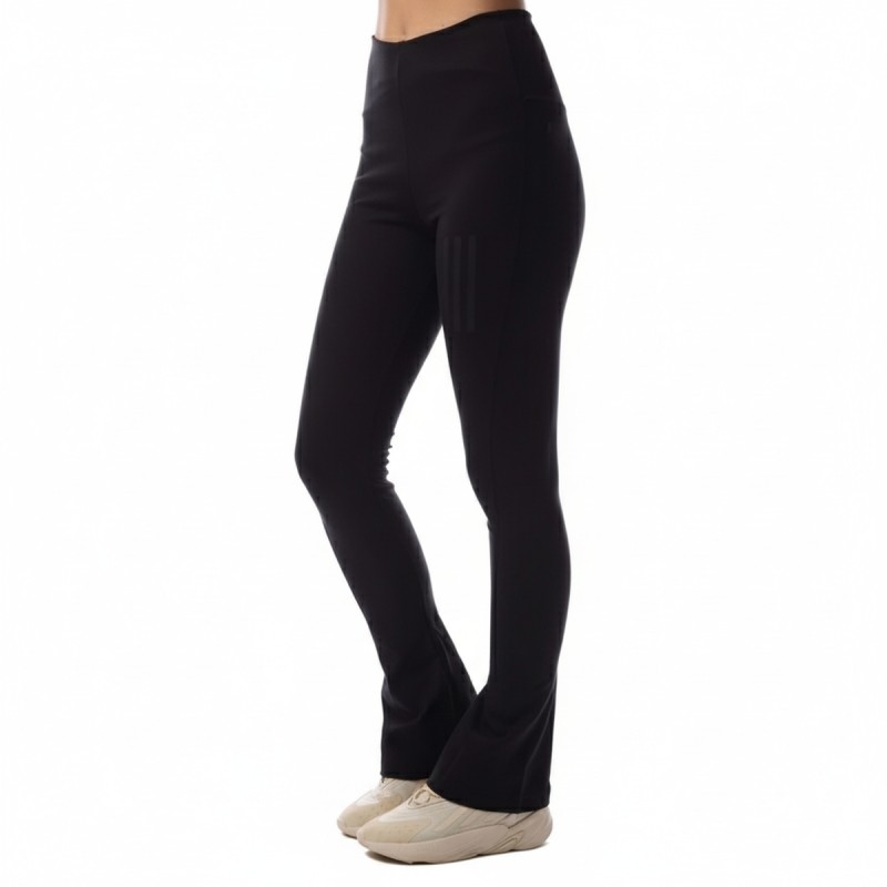 Adidas High-Waisted Boot-Cut Leggings Black