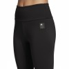 Adidas High-Waisted Boot-Cut Leggings Black