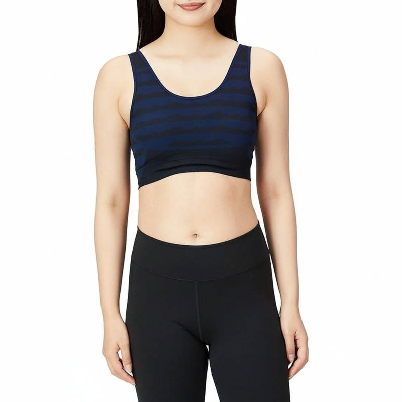 Adidas Navy Camo Sports Bra