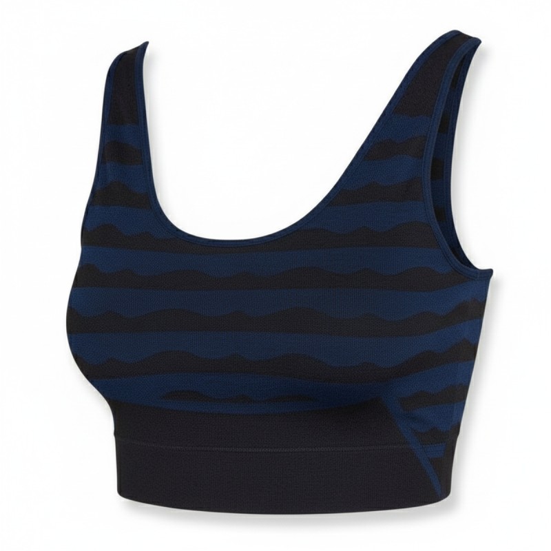 Adidas Navy Camo Sports Bra