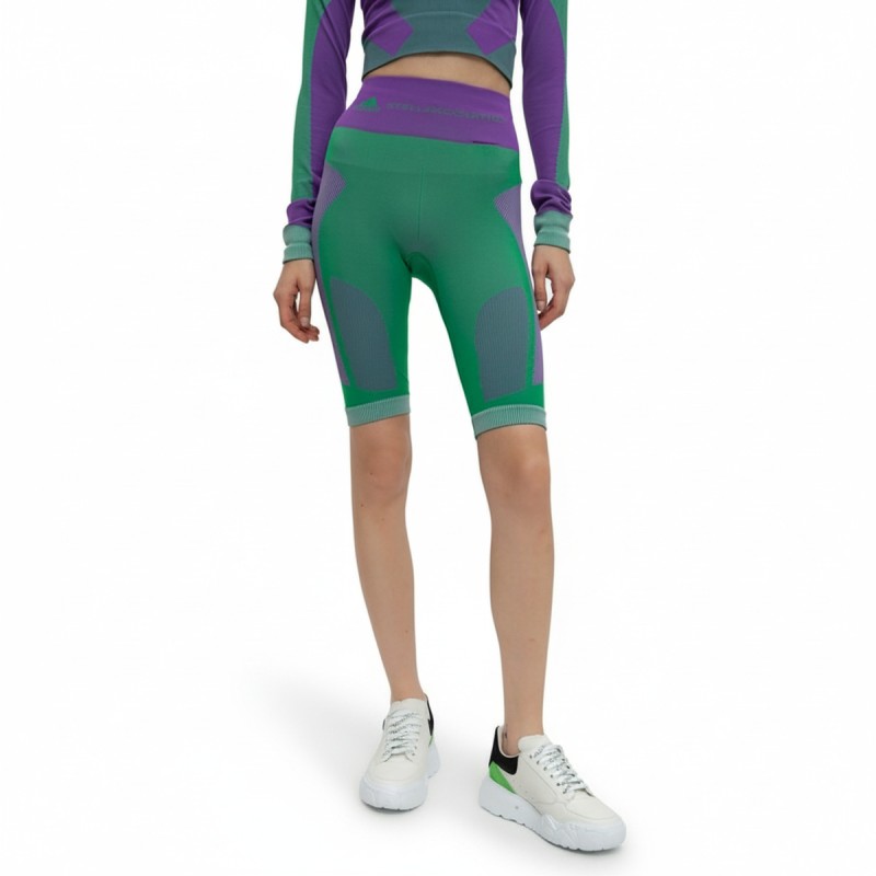 Adidas Seamless Cycling Shorts Green