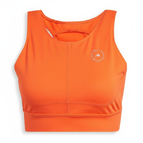 Adidas Stellasport Cropped Sports Bra Orange