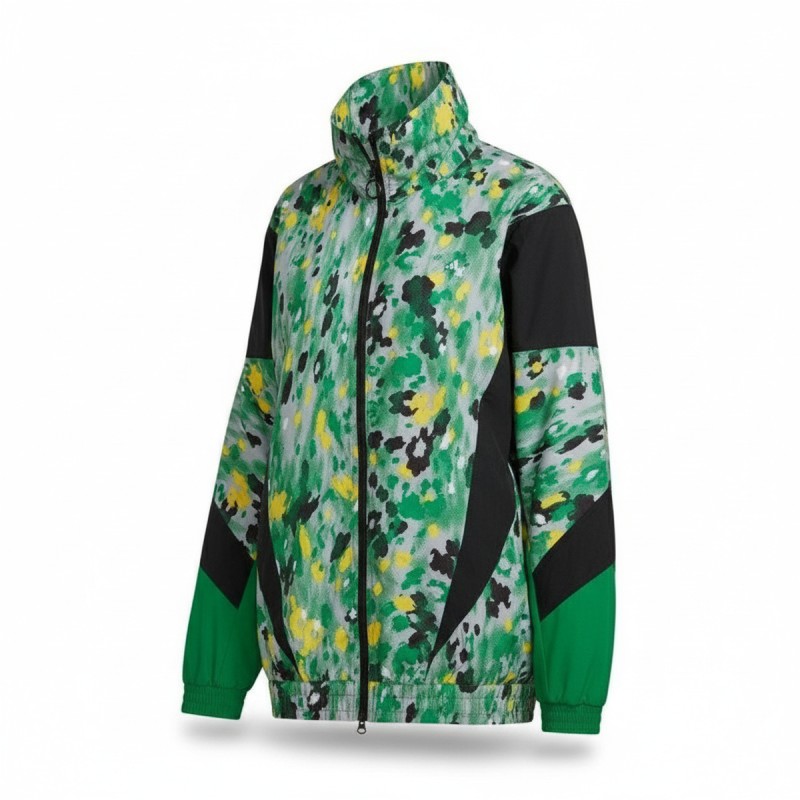 Adidas Paint Splash Track Jacket Green
