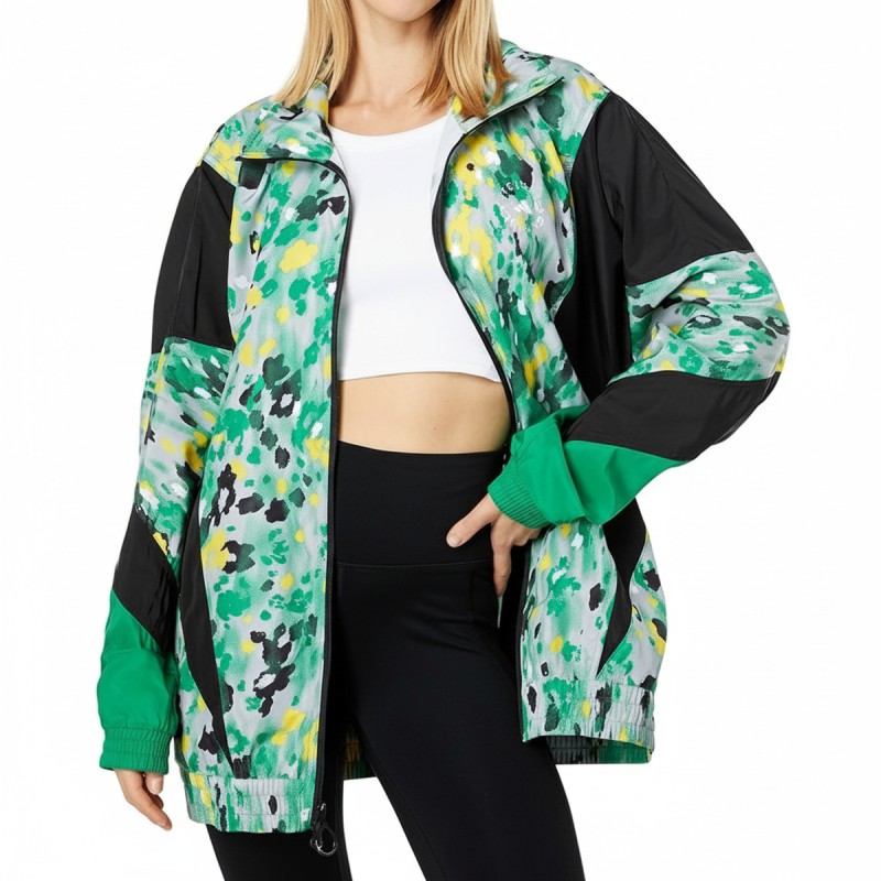 Adidas Paint Splash Track Jacket Green