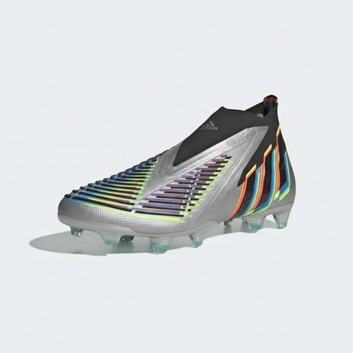 Adidas Predator Edge+ Laceless Football Boots Silver