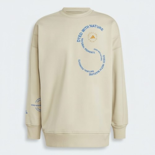 Adidas Dyed With Nature Organic Crewneck Sweatshirt Beige