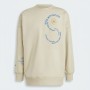 Adidas Dyed With Nature Organic Crewneck Sweatshirt Beige
