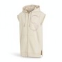 Adidas One With Nature Zip Hooded Vest Beige