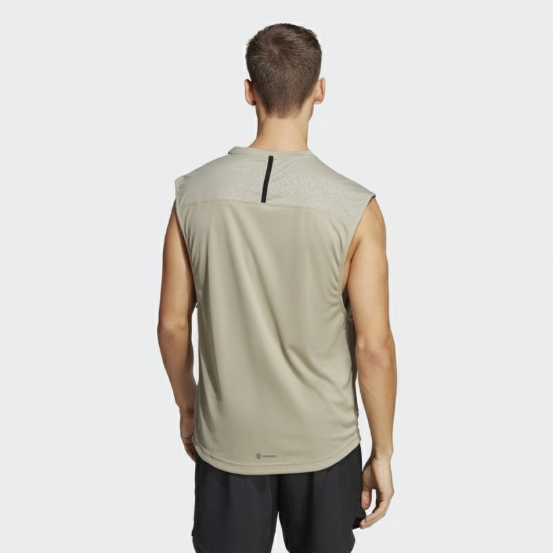Adidas Silver Base Sleeveless Tank Top