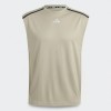 Adidas Silver Base Sleeveless Tank Top