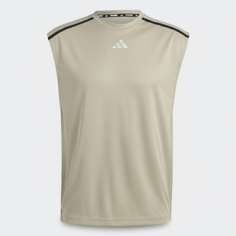 Adidas Silver Base Sleeveless Tank Top