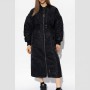 Adidas Santiago Quilted Long Coat Black