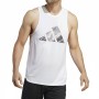 Adidas HIIT Graphics Tank Top White