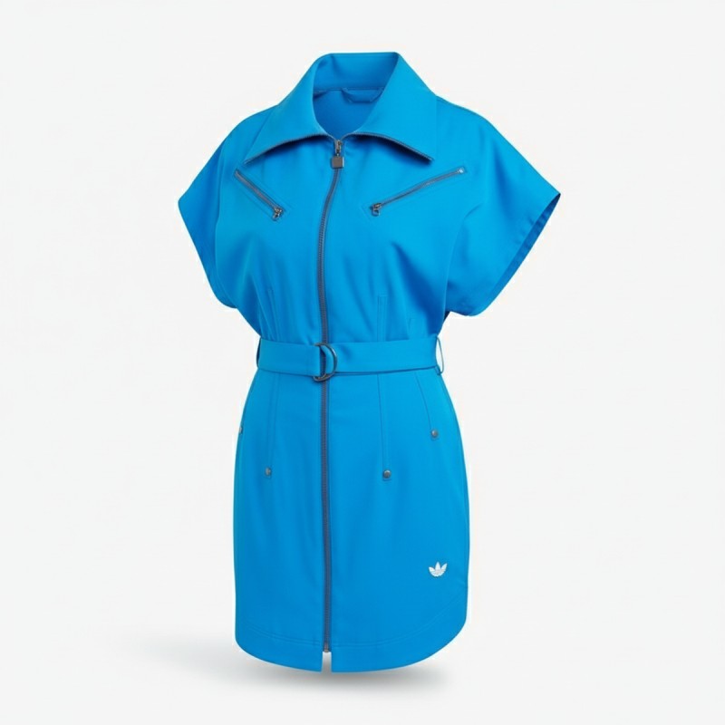 Adidas Club Blue Zip Front Dress
