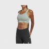Adidas Fast Cross-Back Sports Bra Silver