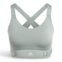 Adidas Fast Cross-Back Sports Bra Silver