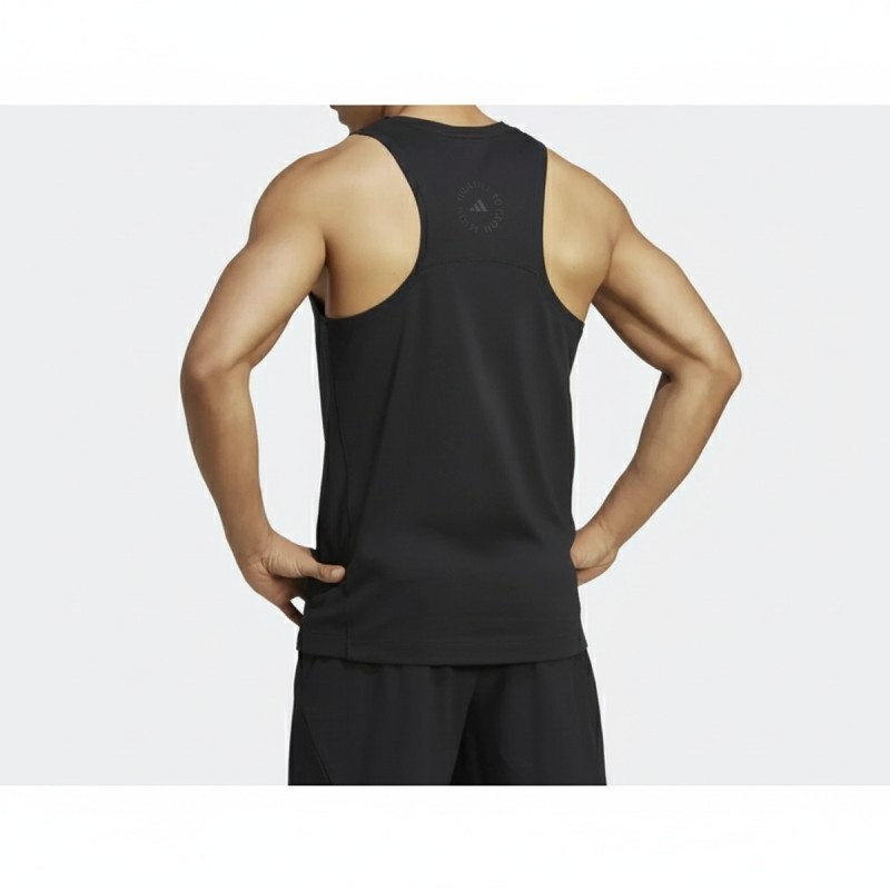 Adidas Organic Cotton Yoga Tank Black