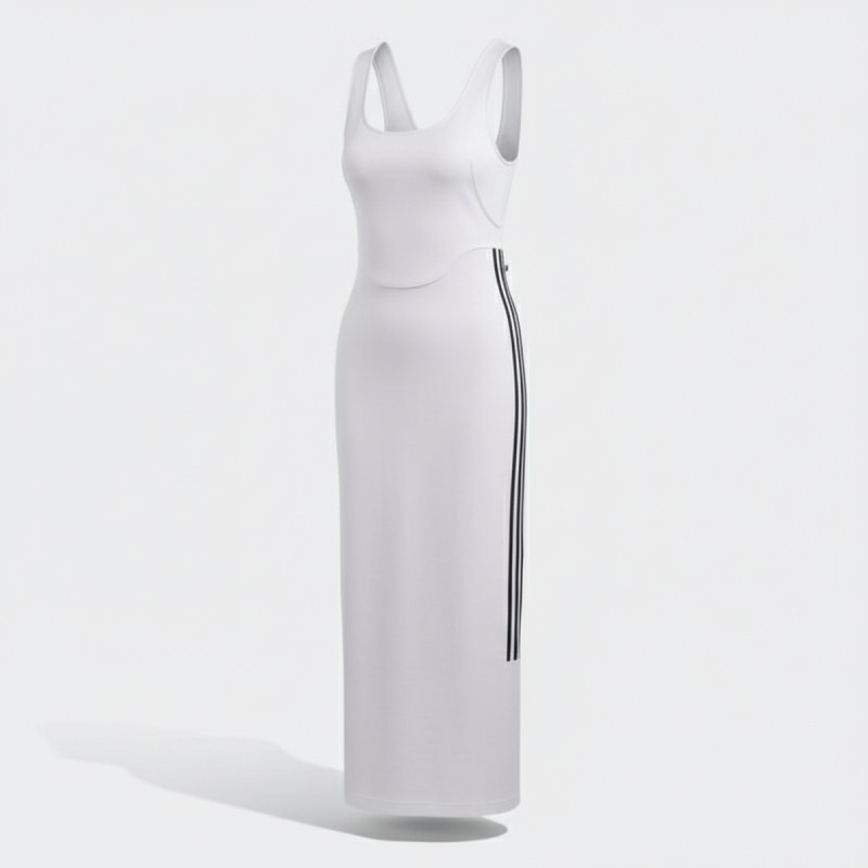 Adidas Silver Athletic Tank Dress
